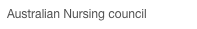 Australian Nursing council